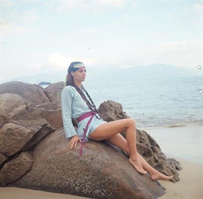 Elsa Martinelli in a bikini