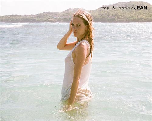 Poppy Delevingne in a bikini