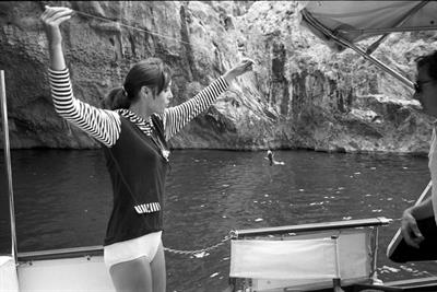 Elsa Martinelli in a bikini