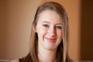 Felicia takes on a huge dildo