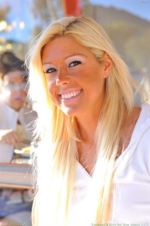 Tiffany FTV Nude Pictures Tiffany shows off her shaved pussy