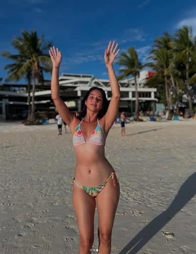 Maxene Magalona in a bikini