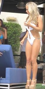 Kendra Wilkinson in a bikini