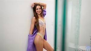 Nikki Nicole Nude Pictures Oh Nikki Nicole you so fine you absolutely blow our minds with your sheer lingerie and silky bathrobe.
