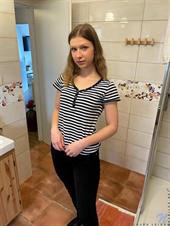 When we say that petite hottie Laura Leigh doesn't need a shower to be wet you'll have to see her naked to understand.