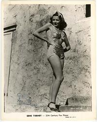 Gene Tierney in a bikini