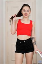 Slim sexy and absolutely ready to be pounded into oblivion by a partner Emma Evans is the kind of teen we just love to feature.