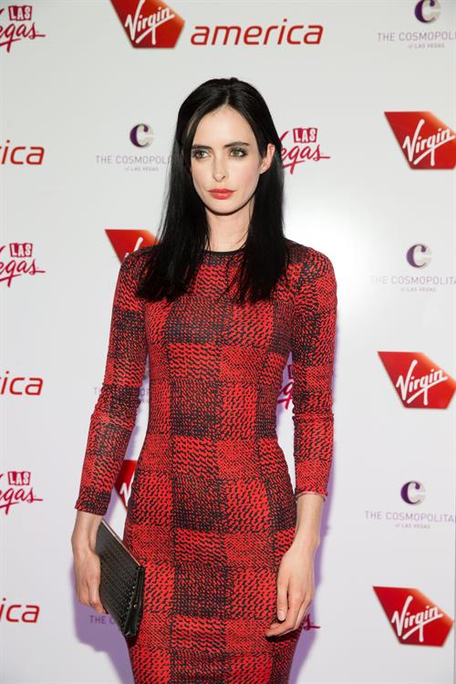 Krysten Ritter Virgin America Celebrates New Los Angeles To Las Vegas Route in Las Vegas - April 22, 2013 