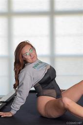 Ginger Takes Off Her Black Teddy