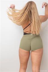 Penny Lund's Green Shorts