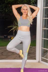 Fergie Does A Workout