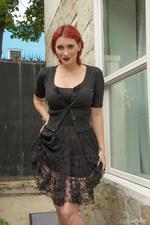 Cat Roe's Dress Outside