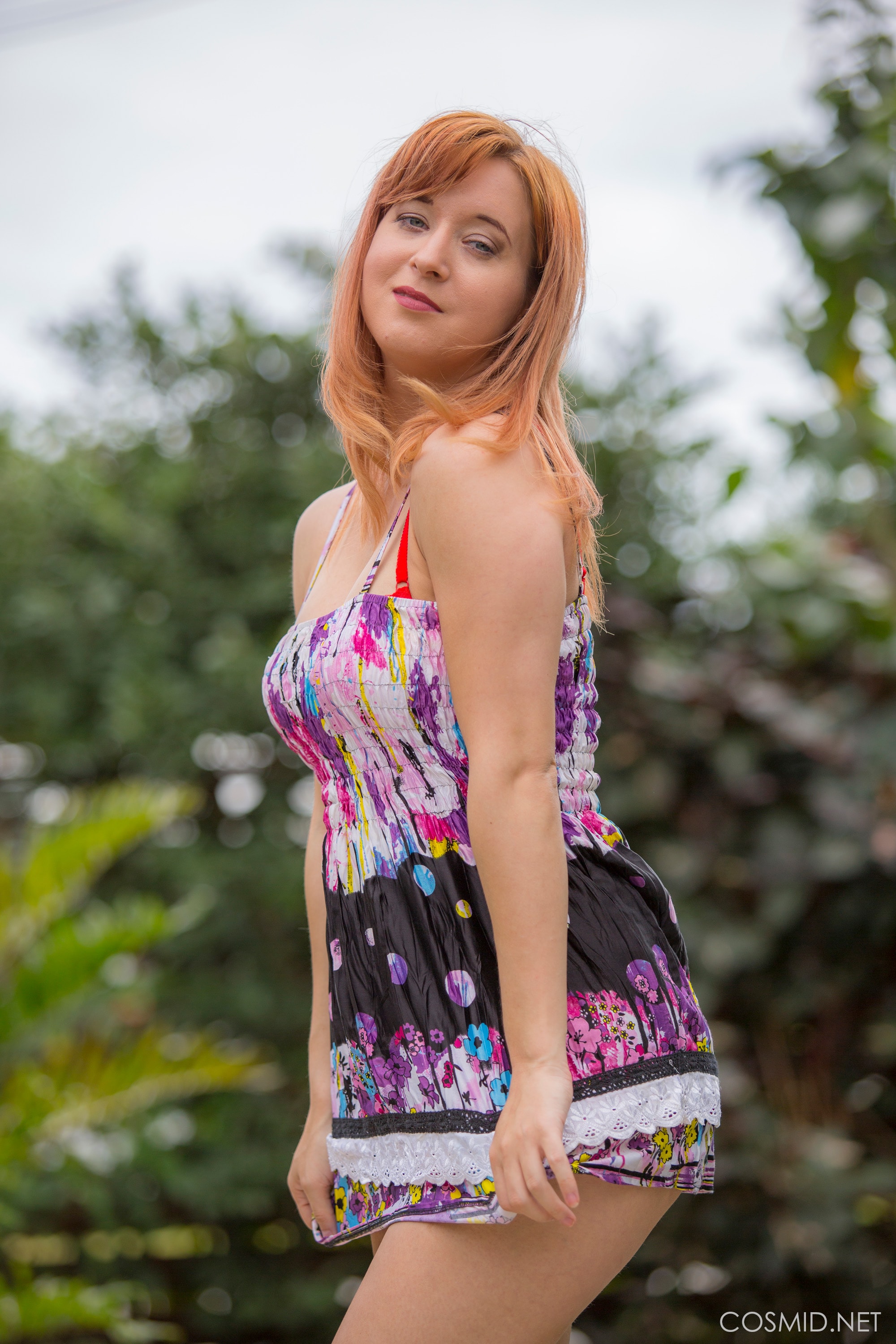 Ivy's Colorful Dress