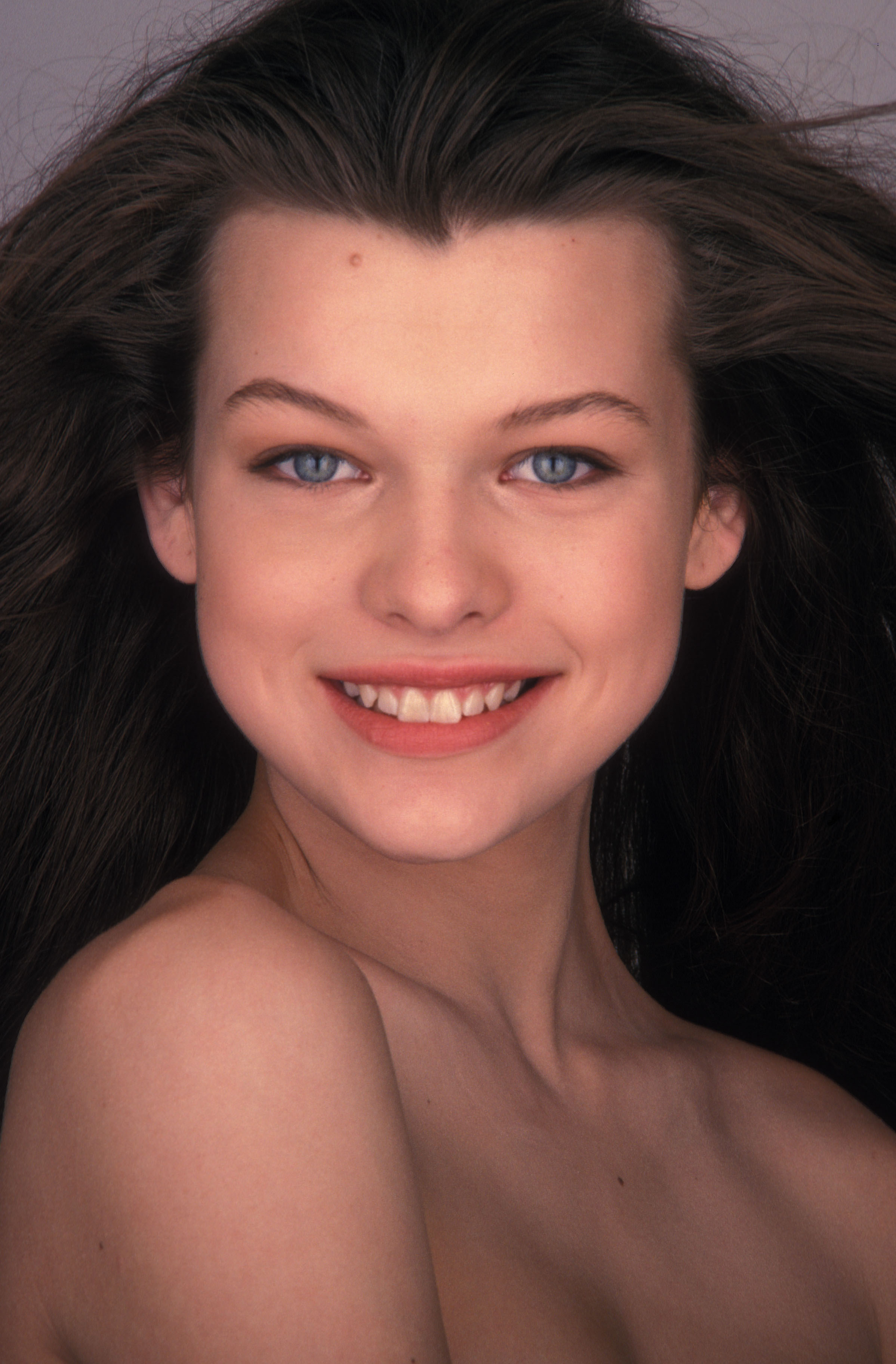 Jovovich young nude milla Brooke Shields