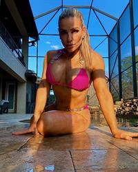 Natalya Neidhart in a bikini