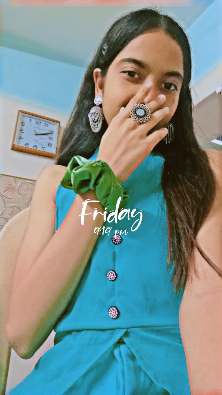 Rita taking a selfie