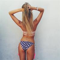 Meghan Rienks in a bikini - ass