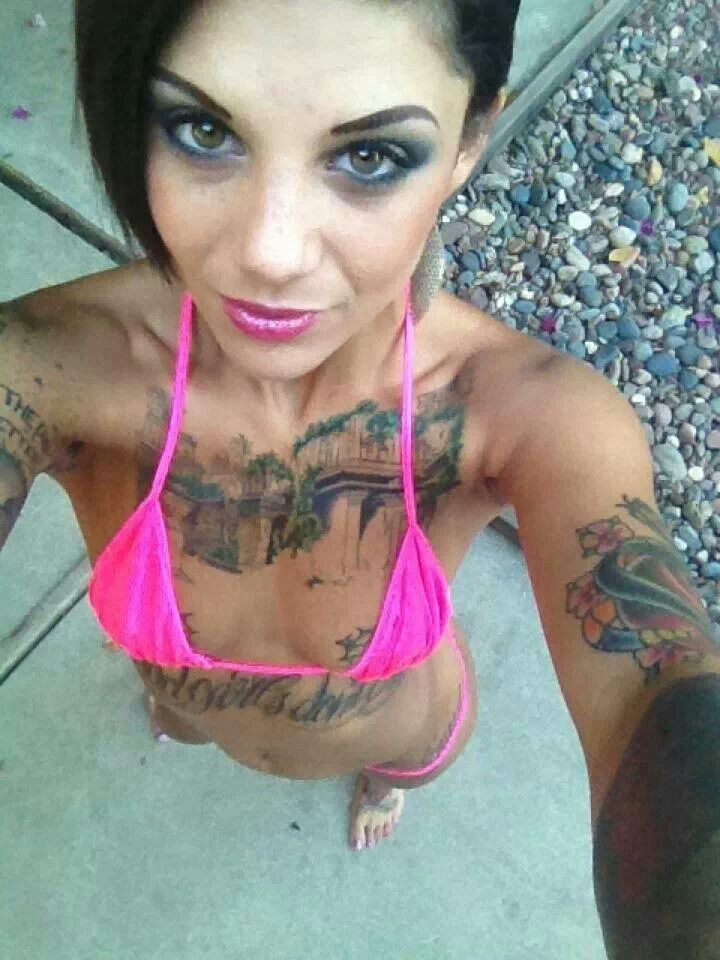Bonnie Rotten in a bikini