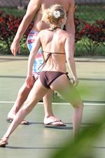 Hayden Panettiere in a bikini - ass