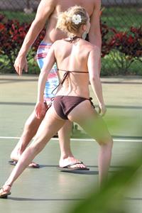 Hayden Panettiere in a bikini - ass
