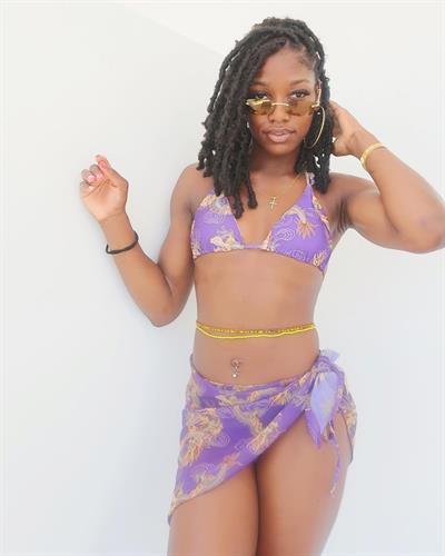 Kaila Charles in a bikini