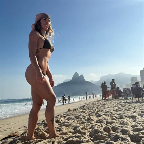 Mackenzie Dern in a bikini