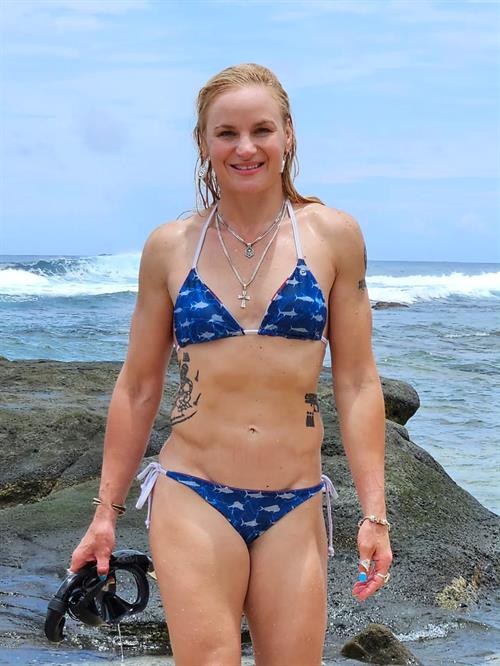 Valentina Shevchenko Bikini Pictures Valentina Shevchenko in a bikini