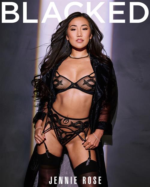 Jennie Rose in lingerie