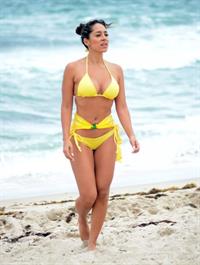 Andrea Calle in a bikini