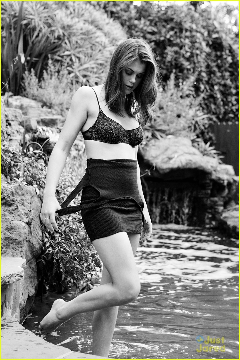 Lindsey Shaw in lingerie