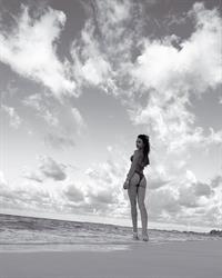 Claudia Arce in a bikini