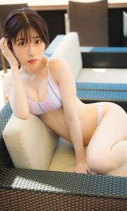 Karin Isobe in a bikini