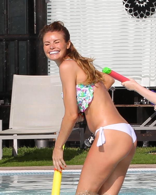 Chloe Sims in a bikini