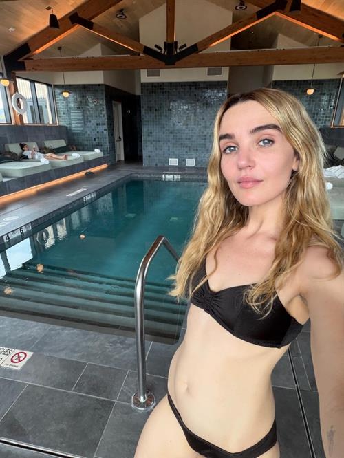 Chloe Fineman in a bikini