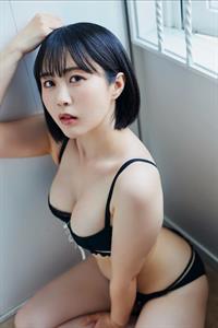 Yuki Yomichi in a bikini in lingerie