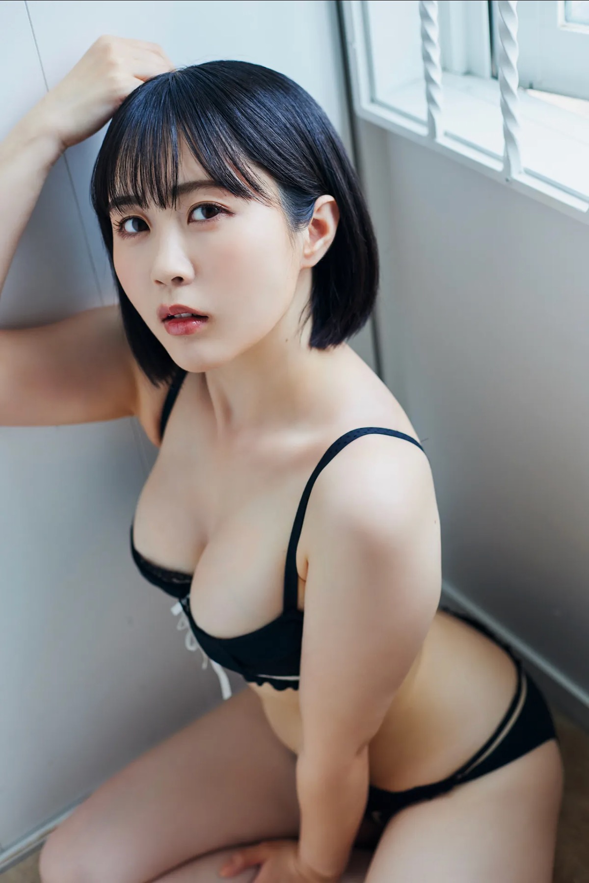 Yuki Yomichi in a bikini in lingerie