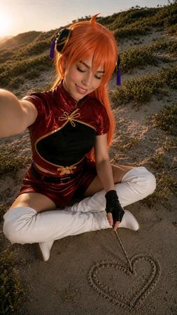 Kagura cosplay