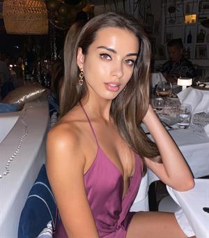Purple dress