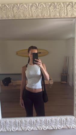 Rachel taking selfies of Rachel