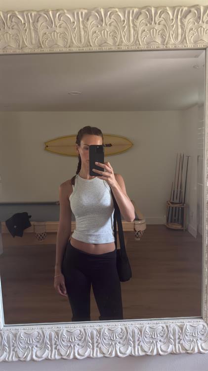 Rachel taking selfies of Rachel