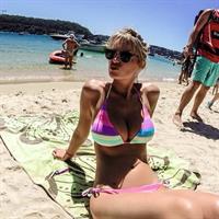 Rhian Sugden in a bikini