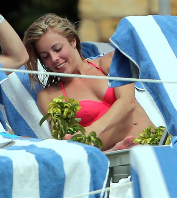 Ashley Wagner in a bikini