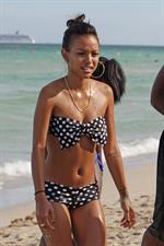 Karrueche Tran in a bikini