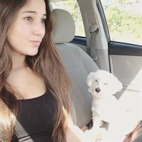 Angie Varona taking a selfie