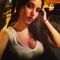 Angie Varona taking a selfie