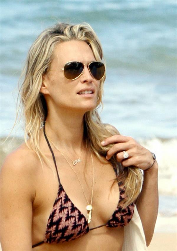 Molly Sims in a bikini