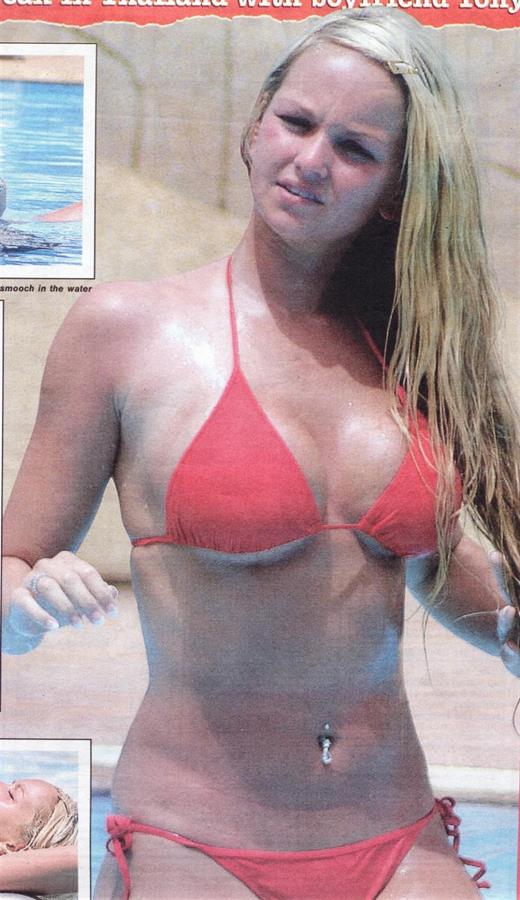 Jennifer Ellison in a bikini