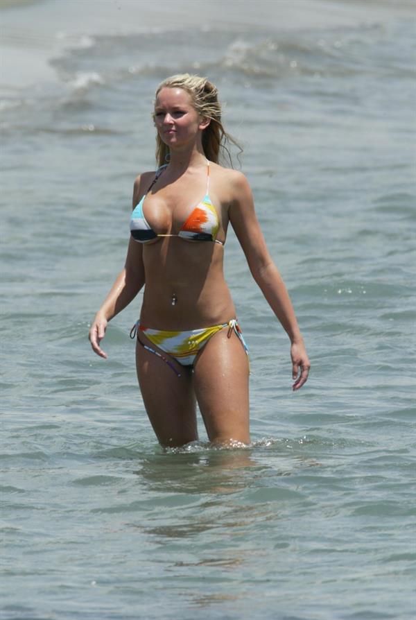 Jennifer Ellison in a bikini