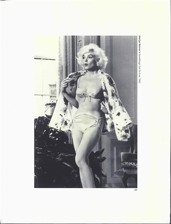 Marilyn Monroe in a bikini