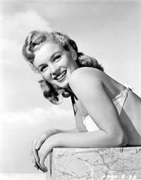 Marilyn Monroe in a bikini
